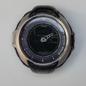 CASIO PRG 60 PATHFINDER TRIPLE SENSOR TOUGH SOLAR QUARTZ WATCH 2767 JAPAN MODULE